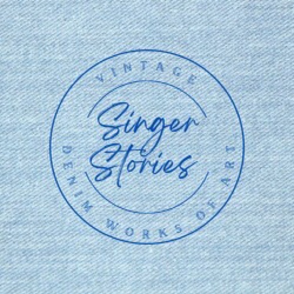 One-of-a-Kind Upcycled Denim Jacket Vincent Van Gogh - Picture 7 of 8